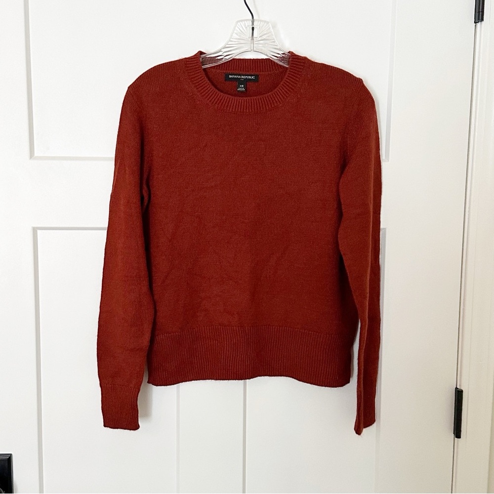J.Crew Burnt Orange Pullover